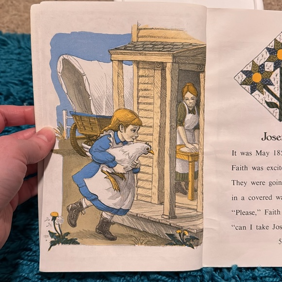 COPY - 🎁5/$10🎁An I can read book, The Josefina Story Quilt, level 3 reader, 1986 - Picture 6 of 7